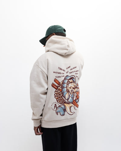 Tuna Tuna Hoodie / Cream