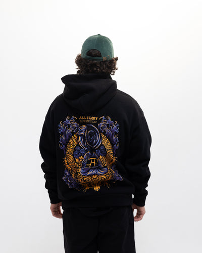 Cursed Monk Hoodie / Black