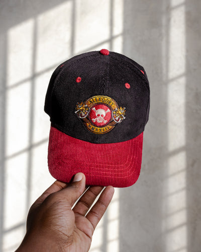 Two Figurehead Thousand Sunny Corduroy Hat / Black / Maroon