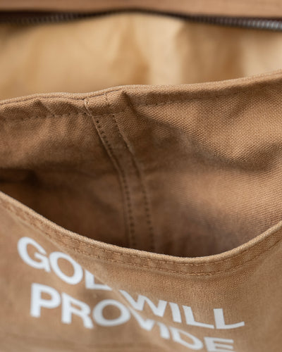 God Will Provide Tote Bag / Brown