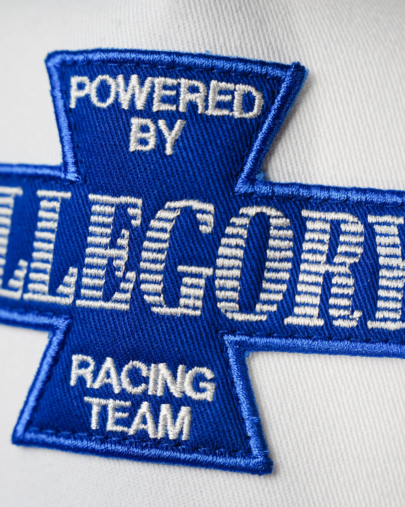 Allegory Racing Division Premium Hat / White / Sapphire Blue