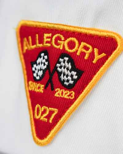 Allegory Racing Division Premium Hat / White / Sapphire Blue