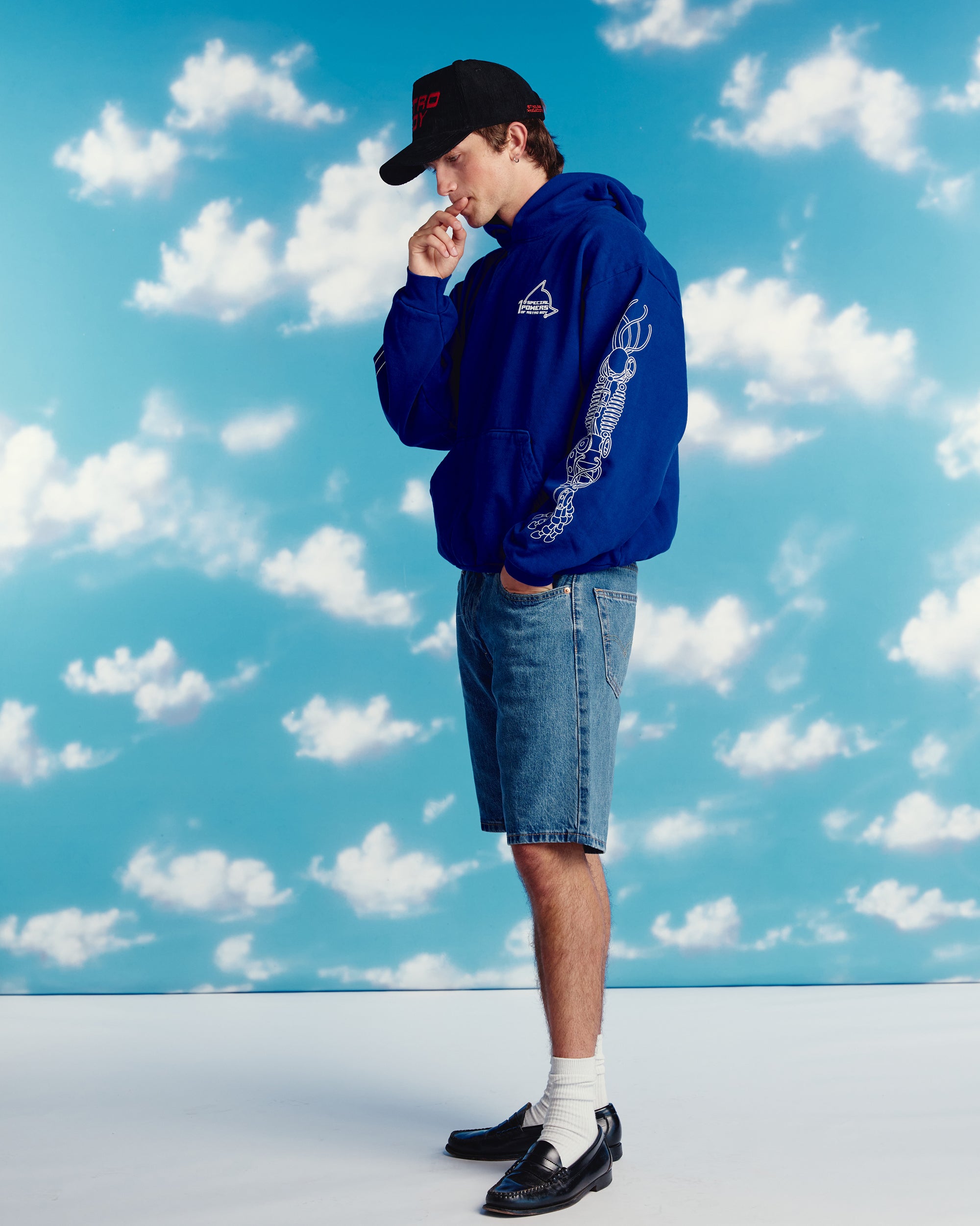 Hero In A New Age Hoodie For Astro Boy / Cobalt Blue-9