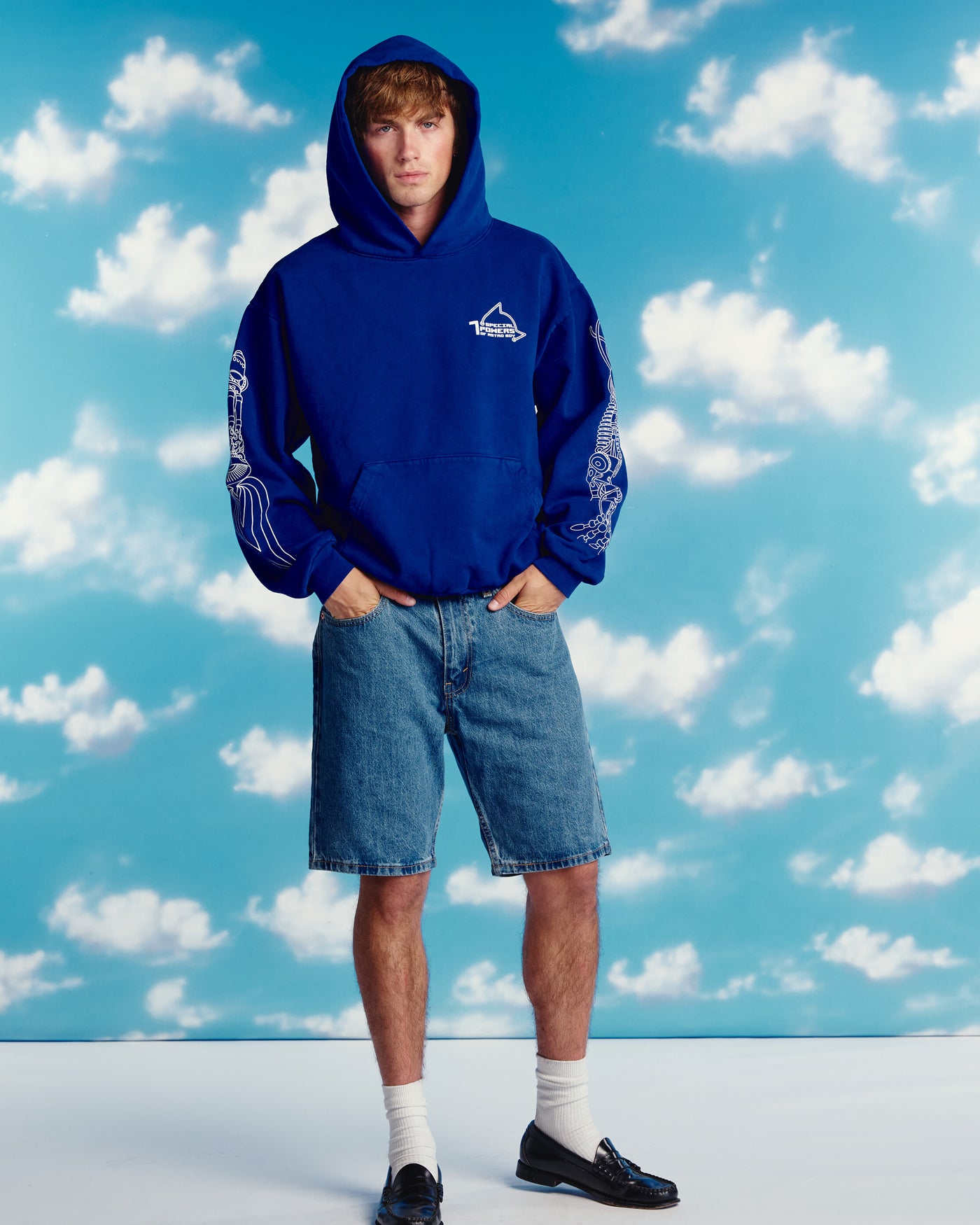 Hero In A New Age Hoodie For Astro Boy / Cobalt Blue