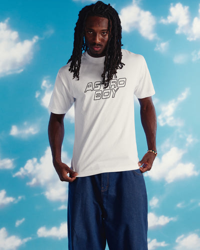 The Mighty Atom Stands Tall Tee For Astro Boy / Off White