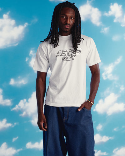 The Mighty Atom Stands Tall Tee For Astro Boy / Off White
