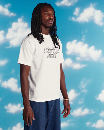 The Mighty Atom Stands Tall Tee For Astro Boy / Off White