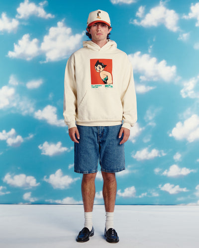 Red Box Hoodie For Astro Boy / Creme