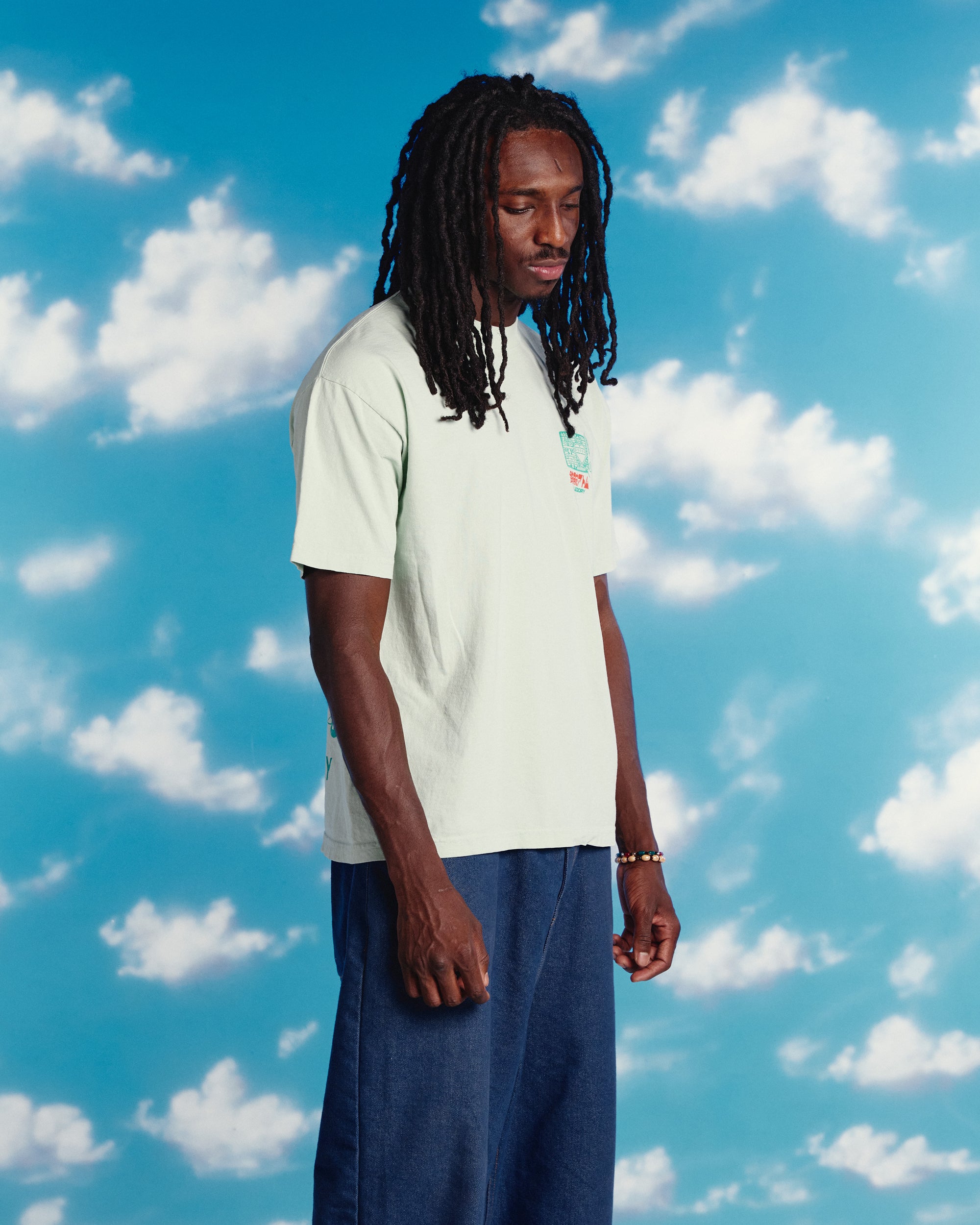 Atom's Blueprint Tee For Astro Boy / Teal-8