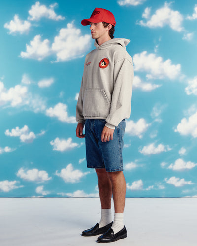 Big Red Boots Hoodie For Astro Boy / Washed Stone