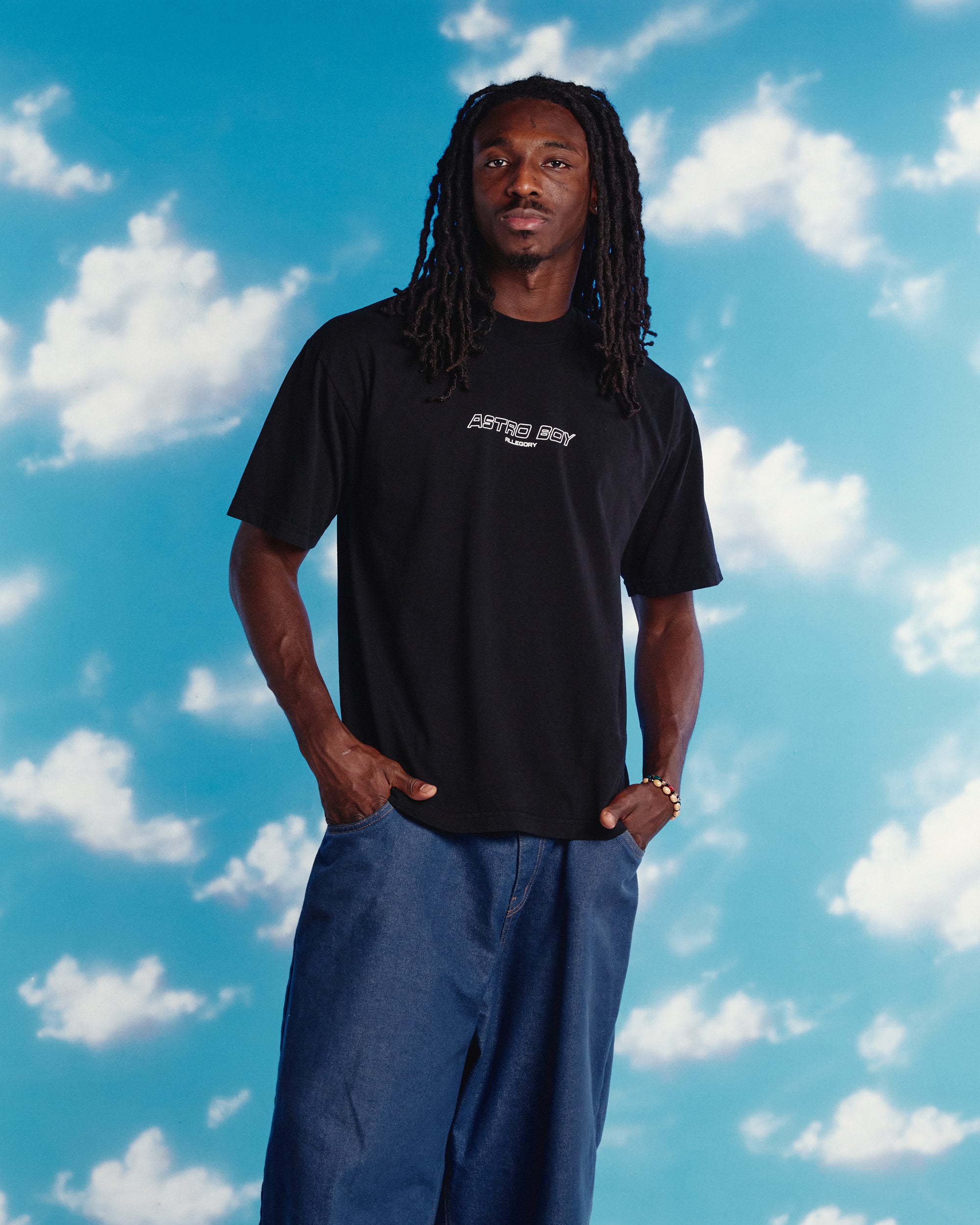 Manga Panel Tee For Astro Boy / Black-8