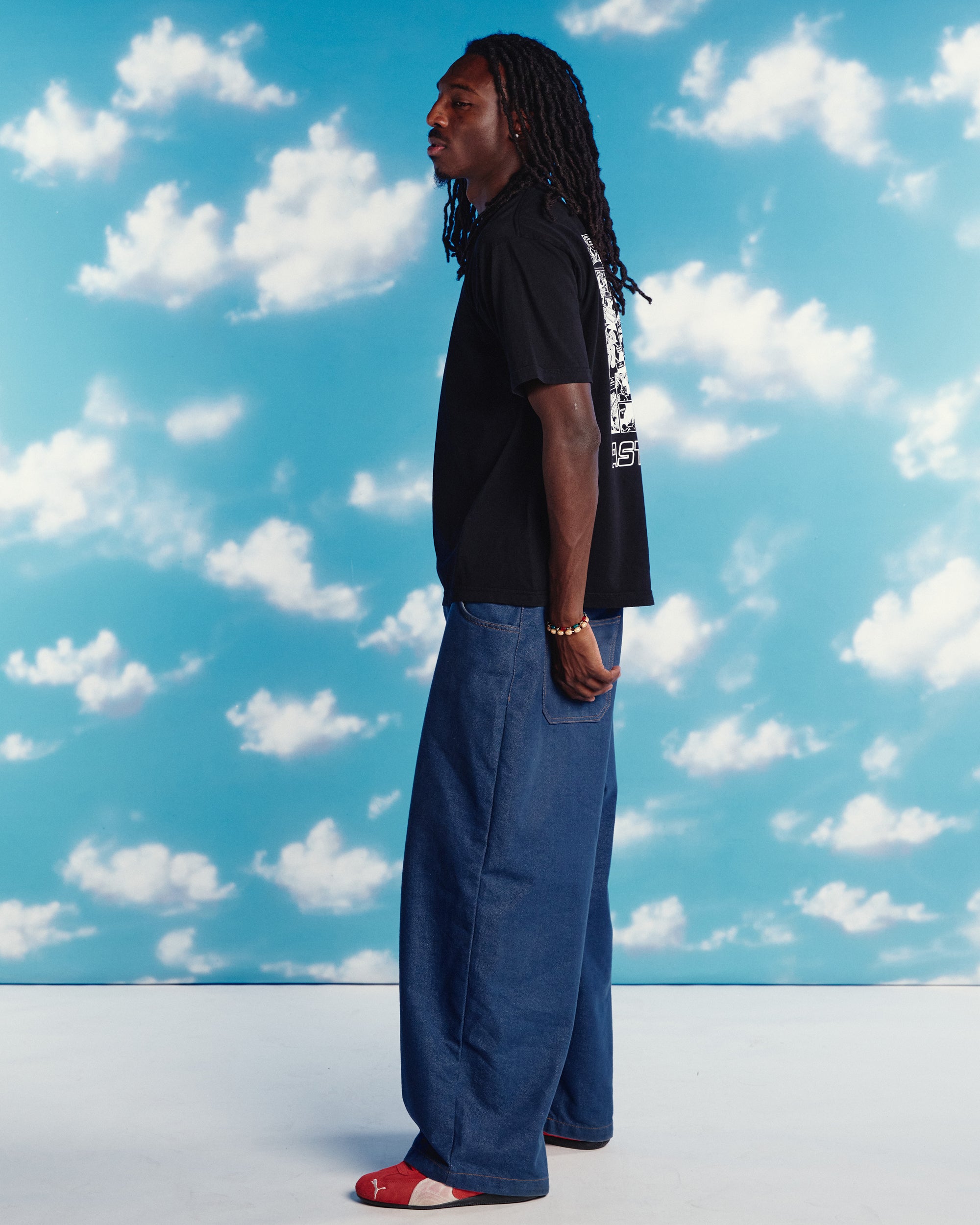 Manga Panel Tee For Astro Boy / Black-7