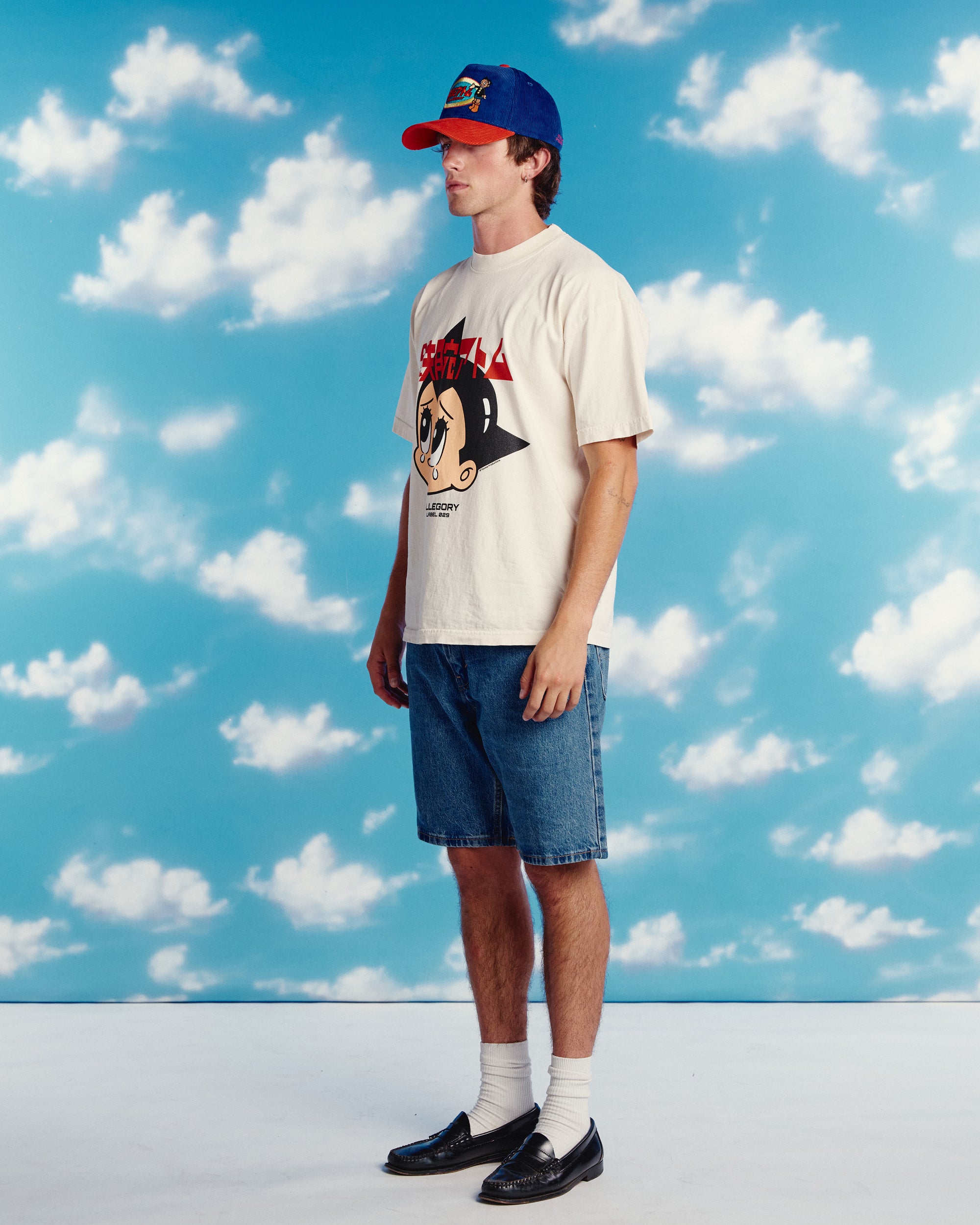 Tears of Atom Tee For Astro Boy / Creme-5