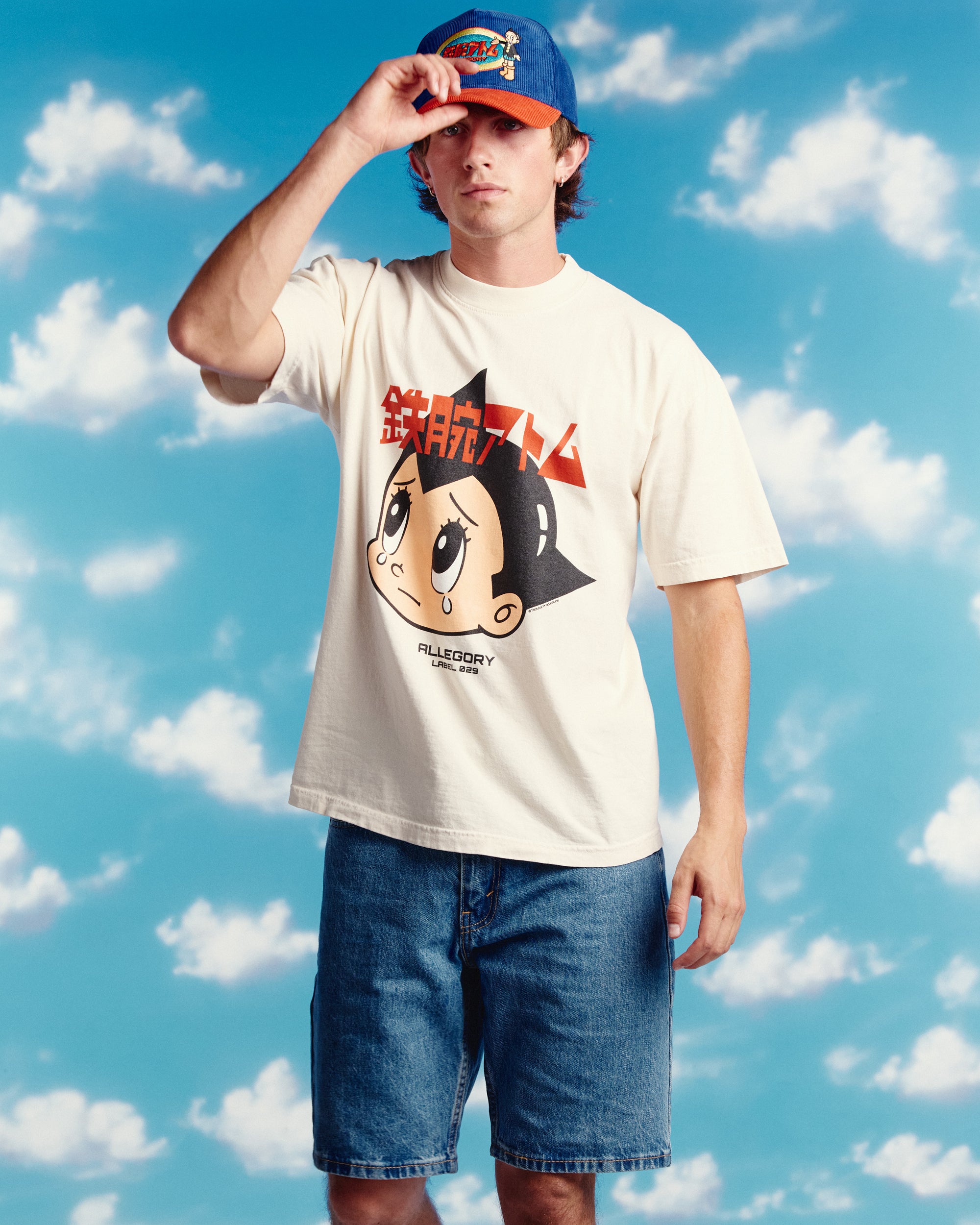 Tears of Atom Tee For Astro Boy / Creme-8