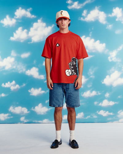 Brando Tee For Astro Boy / Tomato Red