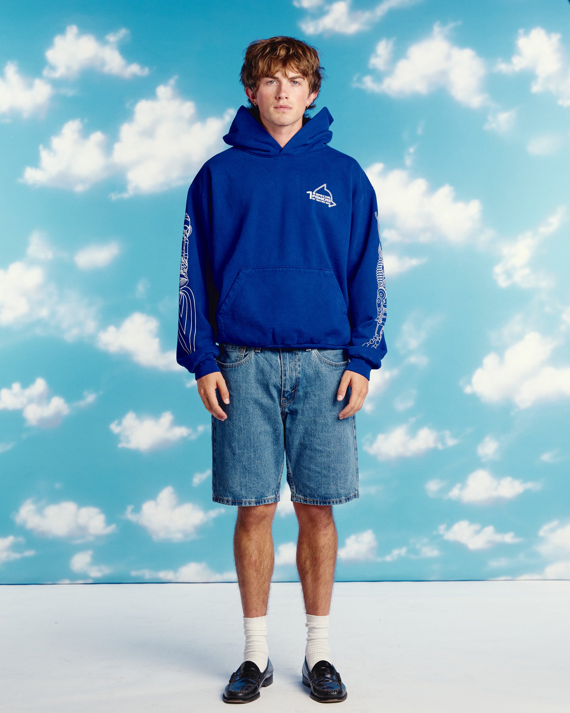 Hero In A New Age Hoodie For Astro Boy / Cobalt Blue – Allegory House