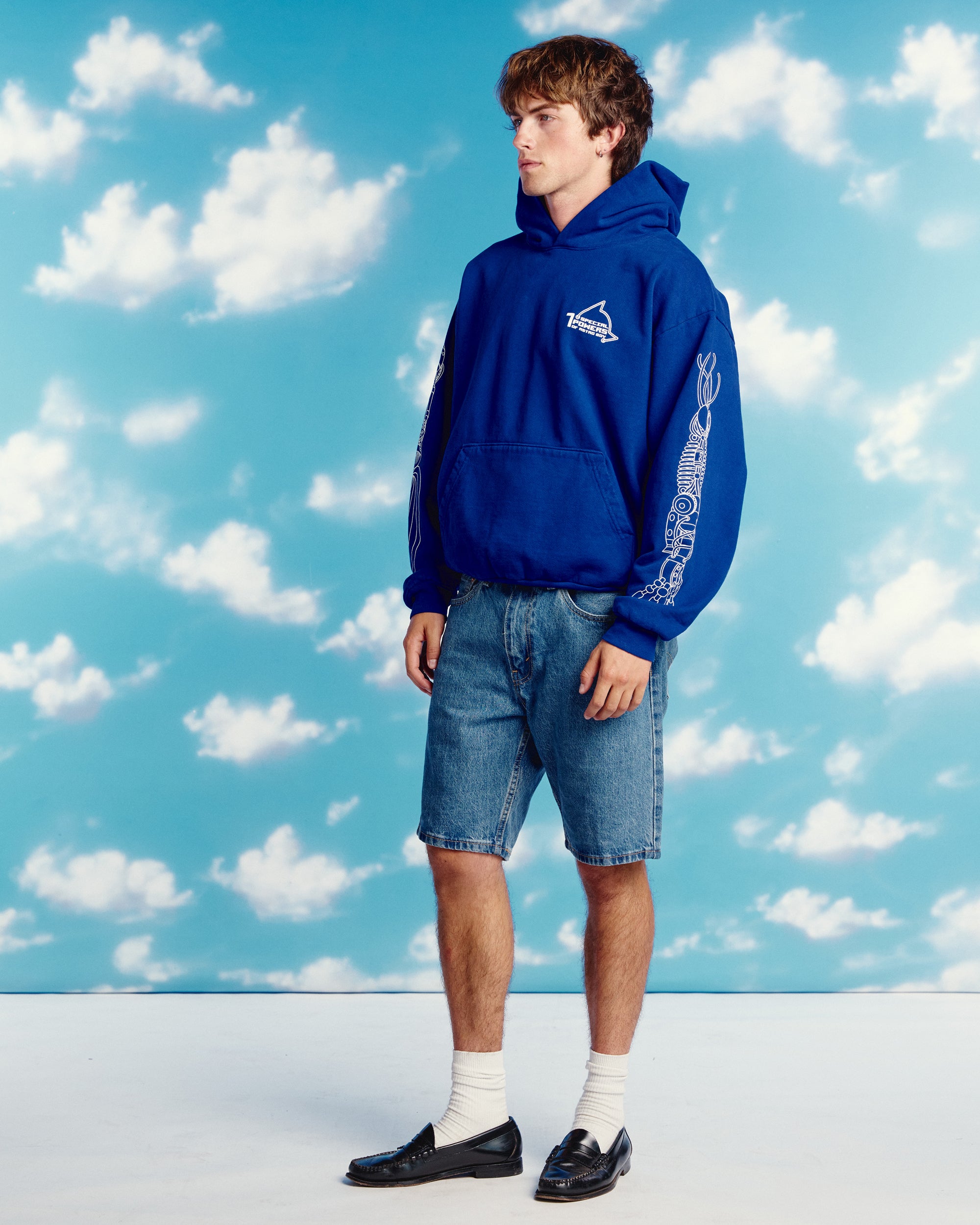 Hero In A New Age Hoodie For Astro Boy / Cobalt Blue-7