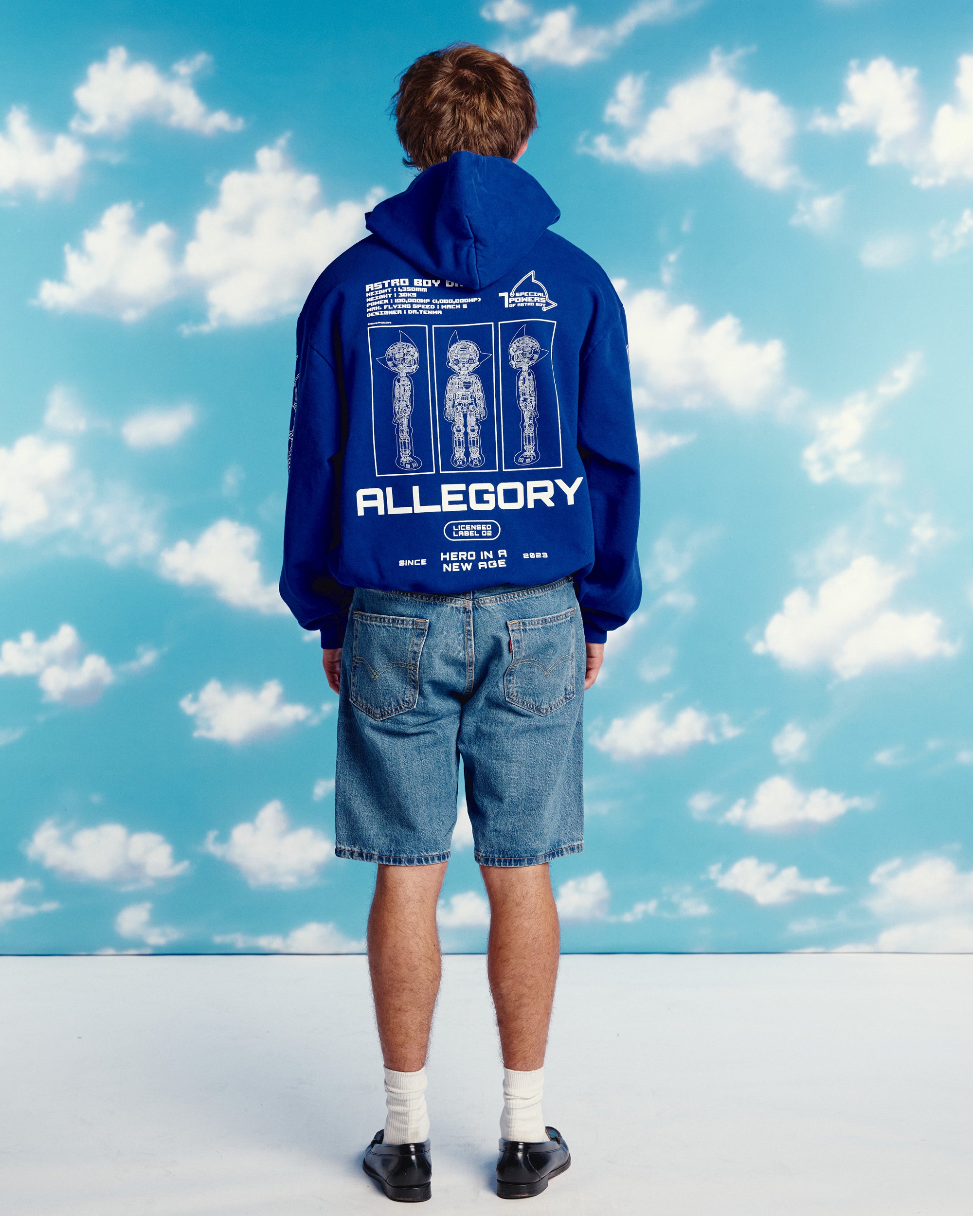 Hero In A New Age Hoodie For Astro Boy / Cobalt Blue – Allegory House