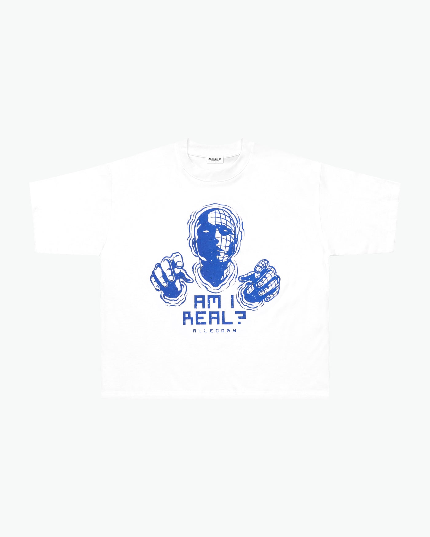 Am I Real Heavyweight Tee / White