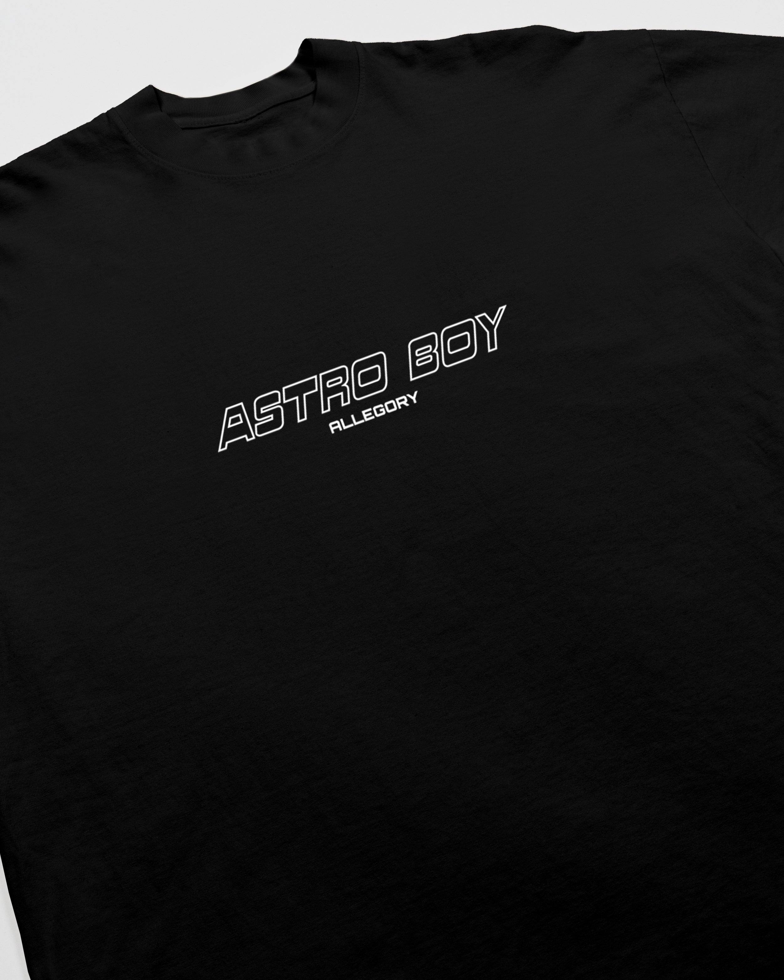 Manga Panel Tee For Astro Boy / Black-4