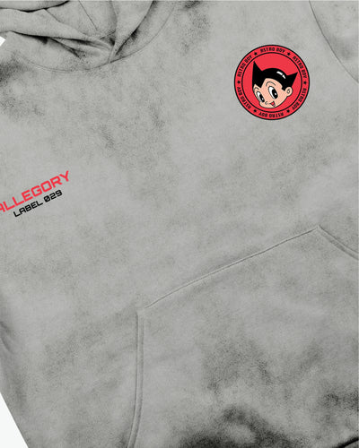 Big Red Boots Hoodie For Astro Boy / Washed Stone