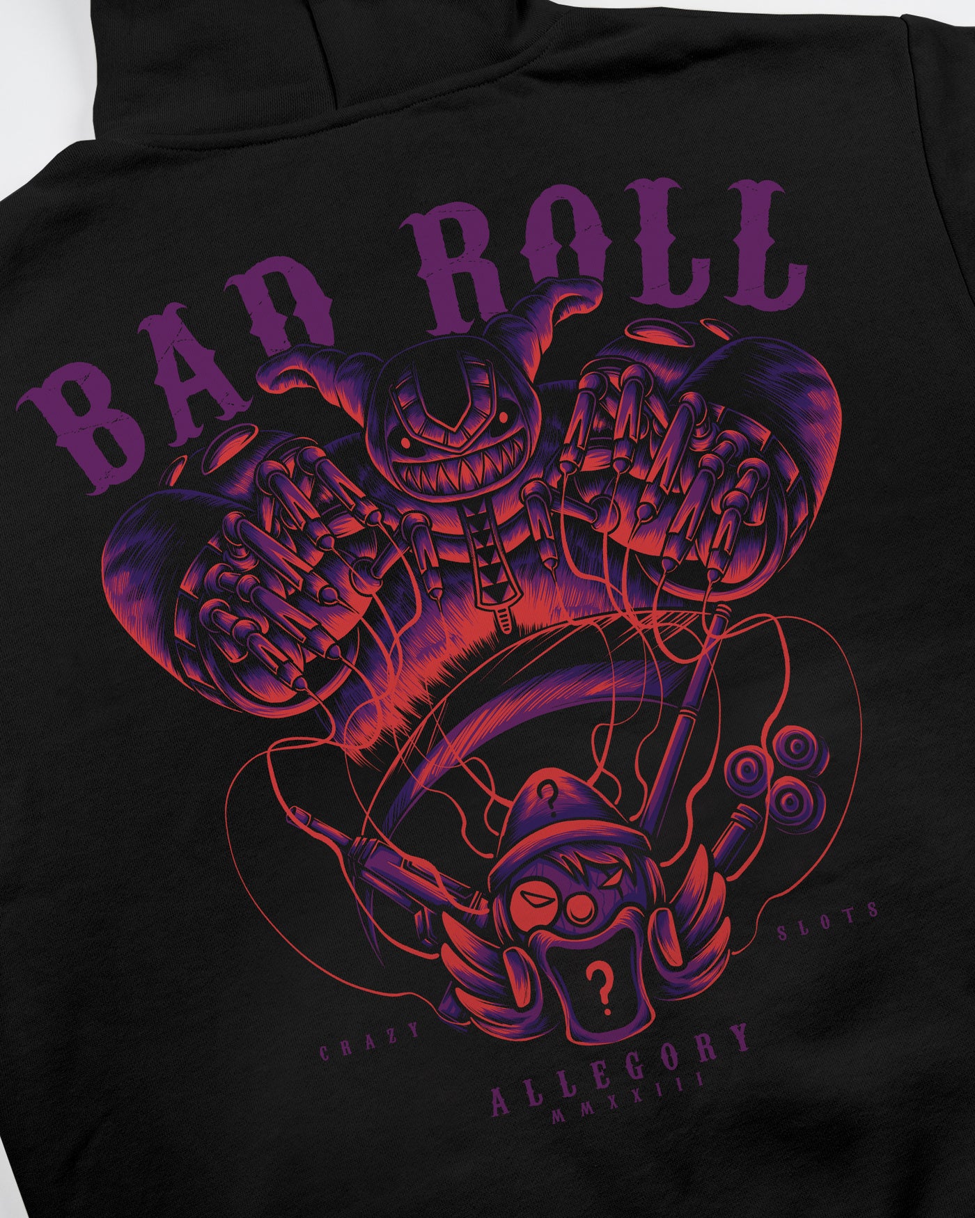 Bad Roll Hoodie / Black