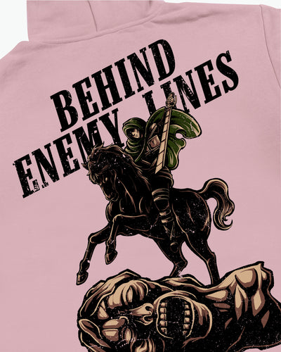 Behind Enemy Lines Hoodie / Mauve