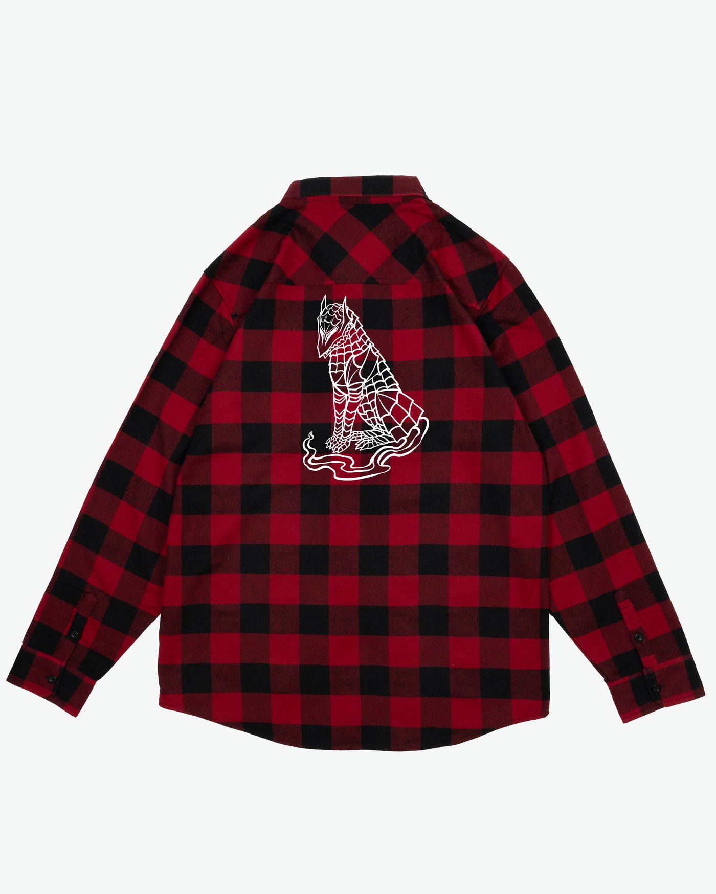 Beast of Darkness Flannel / Red / Black