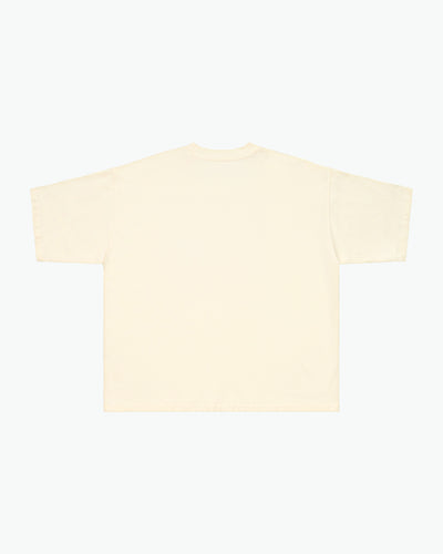 Big Brother Heavyweight Cropped Fit Tee / Cream