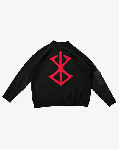 Brand of Sacrifice Knitted Lux Sweater / Black