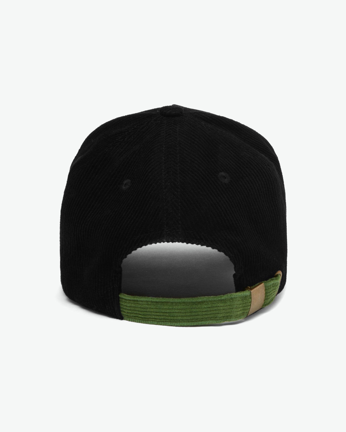 Imperfect Cell Corduroy Hat / Black / Green