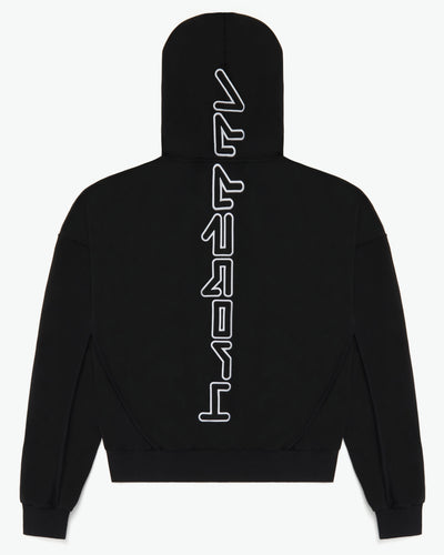 CyberPunk Heavyweight Hoodie / Black