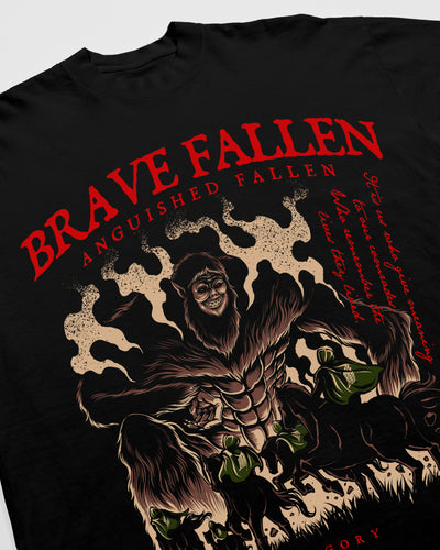 The Brave Fallen Tee / Black