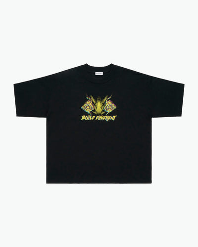 Build Different Heavyweight Cropped Fit Tee / Black