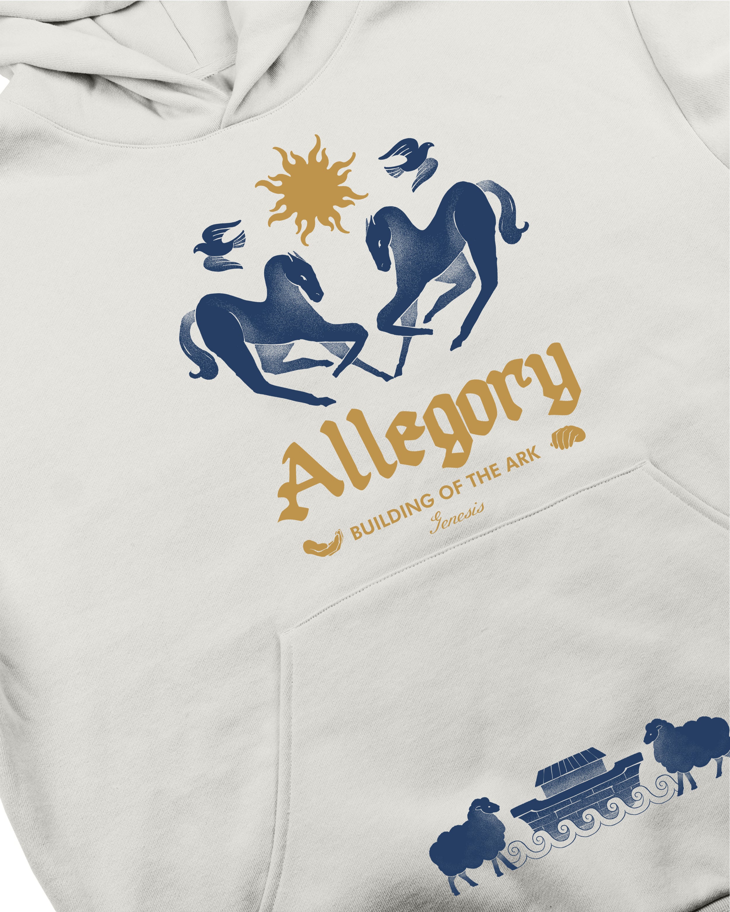 Buildng Of The Ark Hoodie / Off White-2