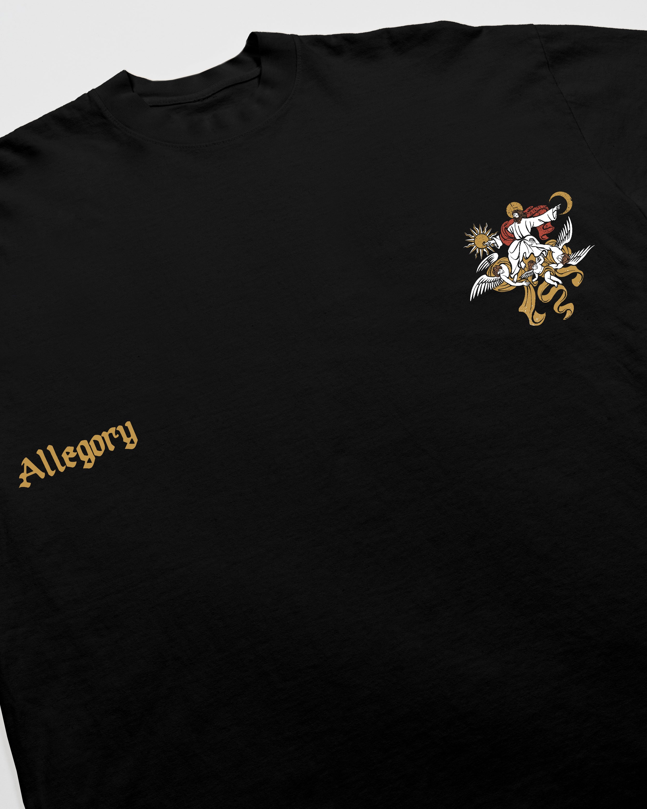 Creation Account Tee / Black-4