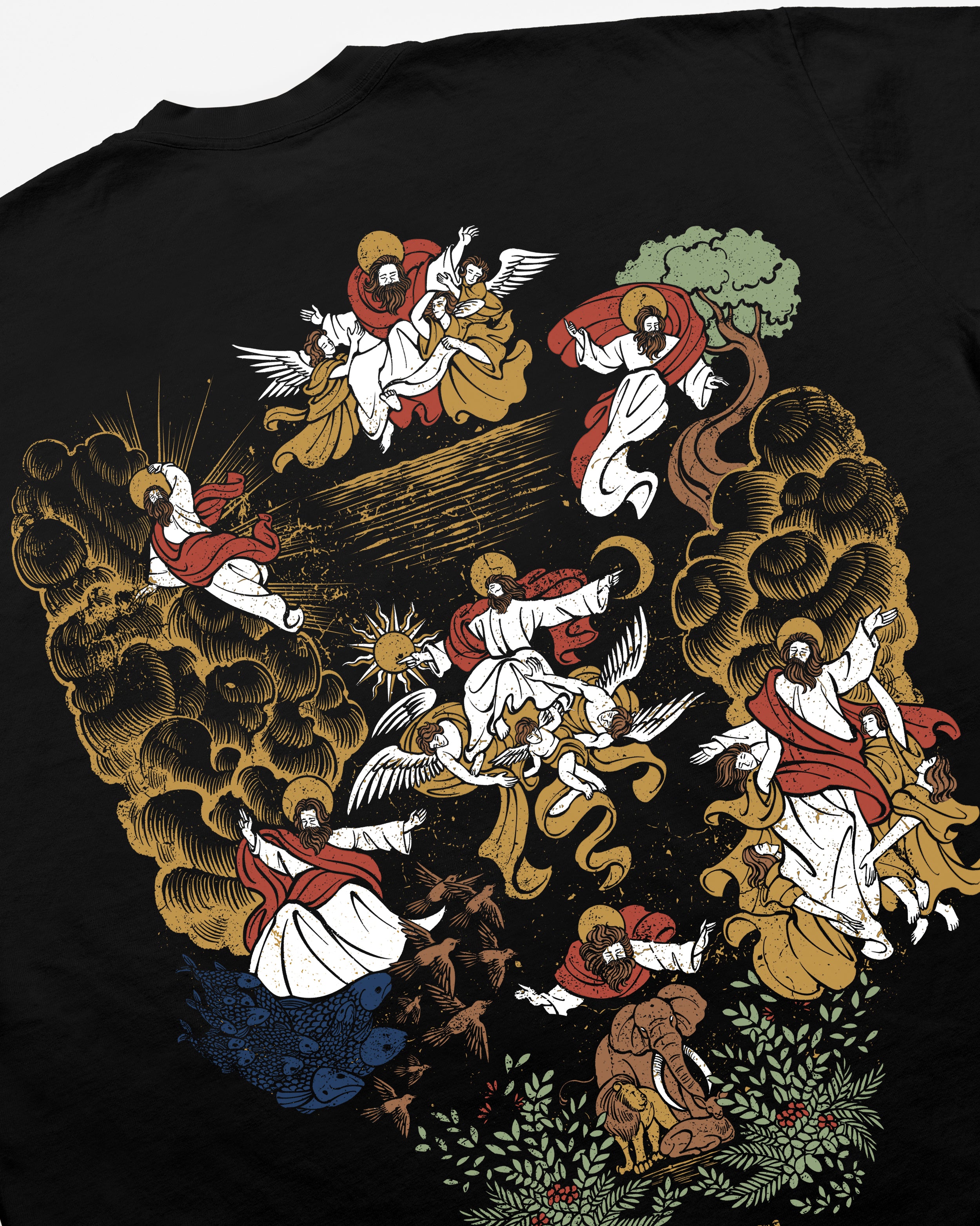 Creation Account Tee / Black-3