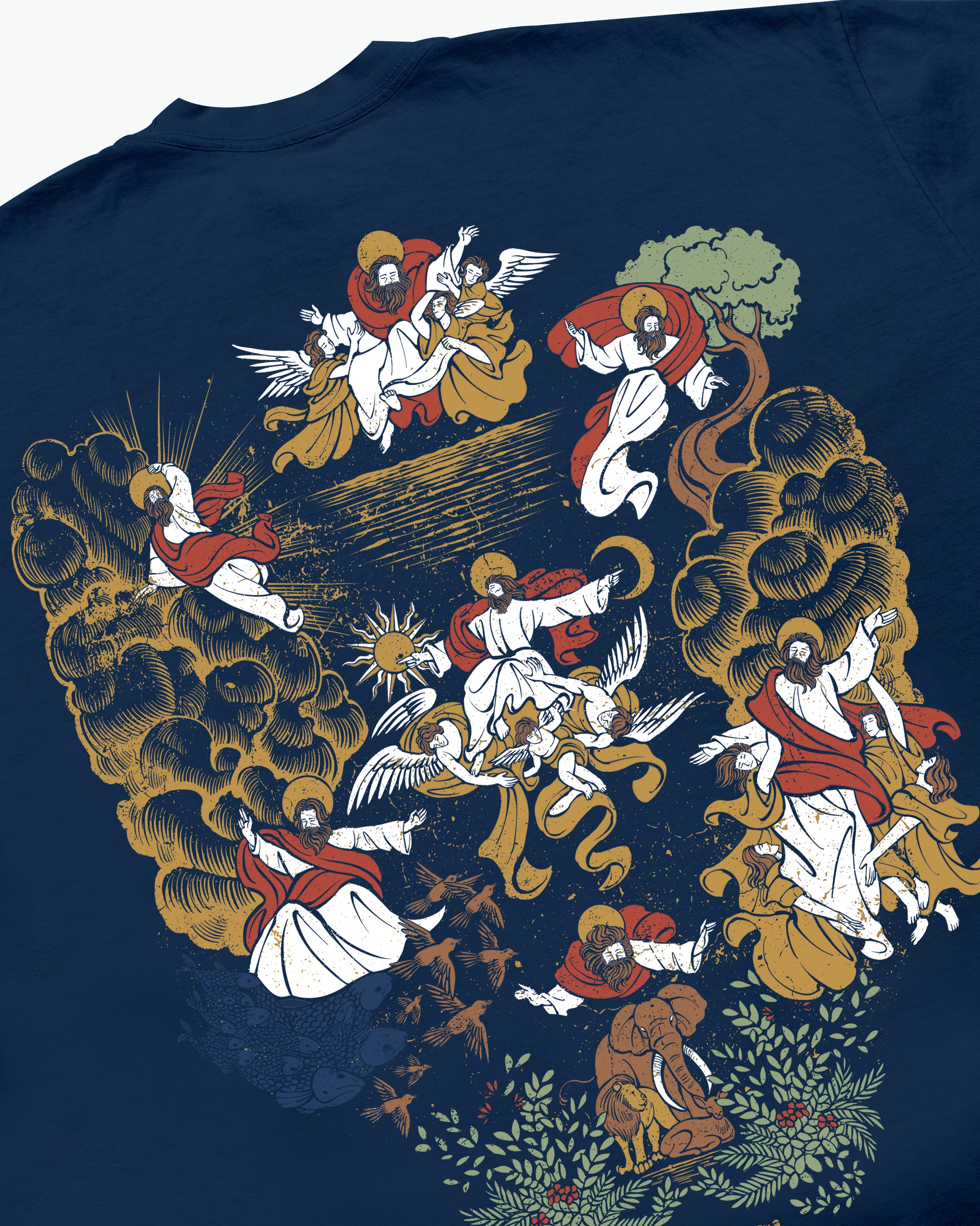 Creation Account Tee / Navy-4