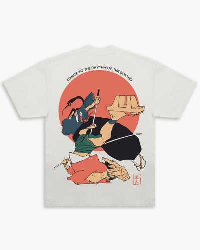 Dance To The Rhythm Of the Sword Tee / Off White