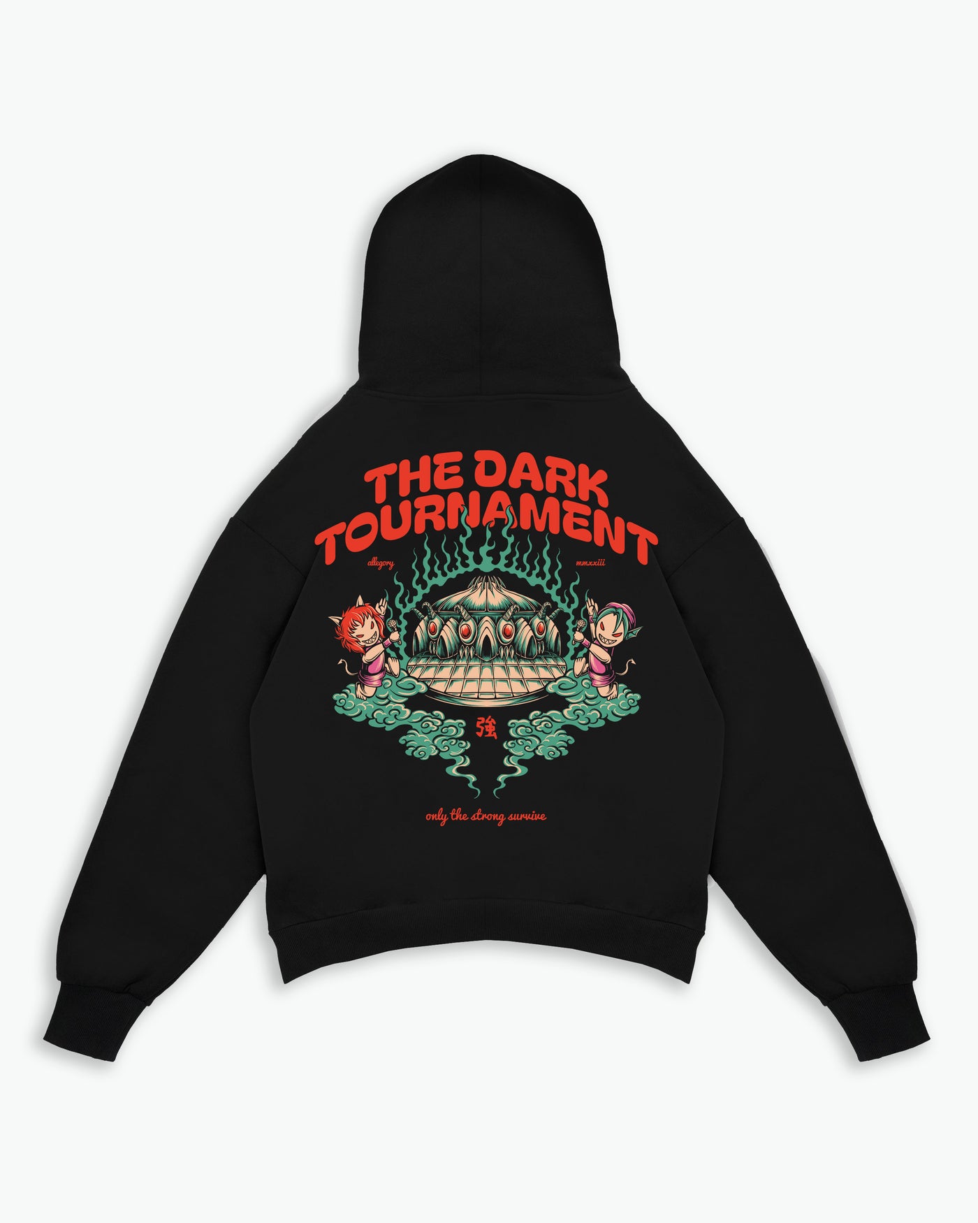 The Dark Tournament Hoodie / Black