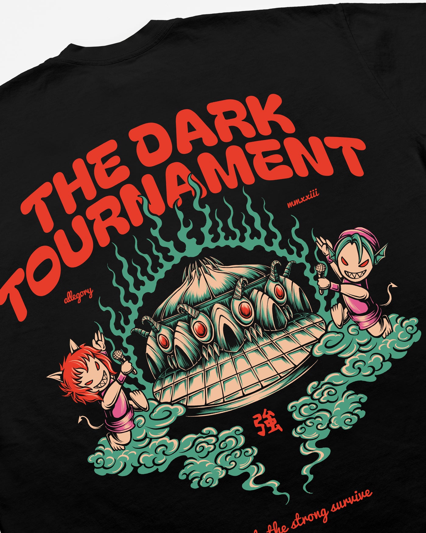 The Dark Tournament Tee / Black