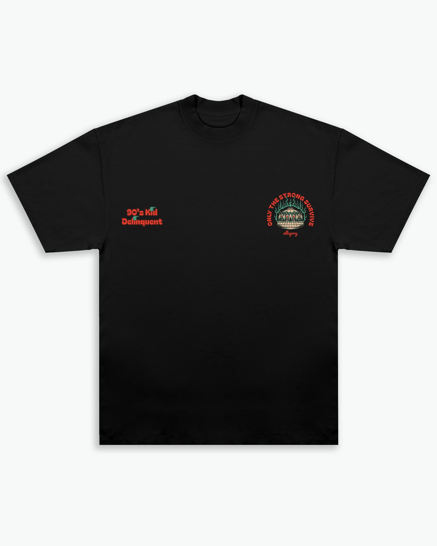 The Dark Tournament Tee / Black