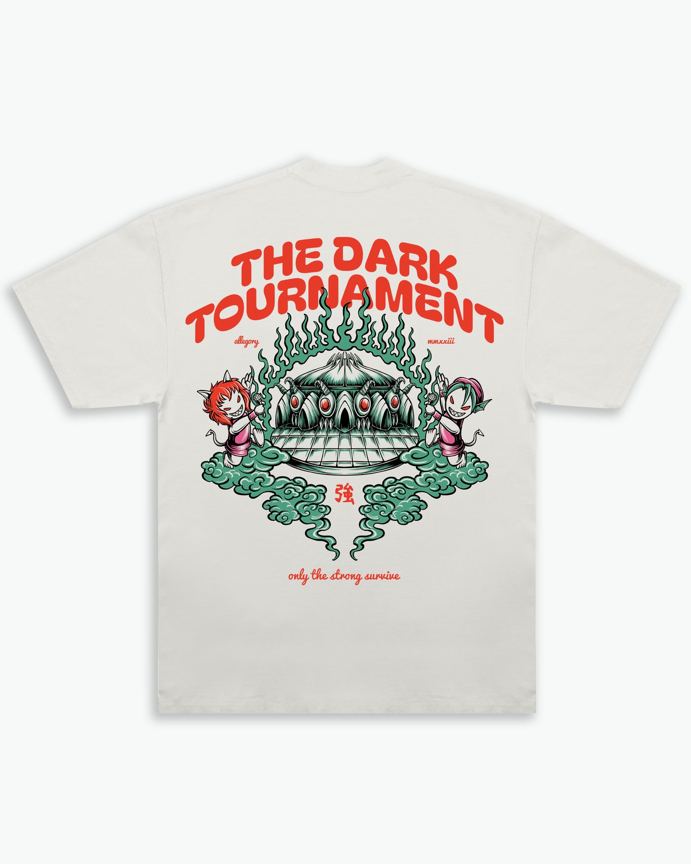 The Dark Tournament Tee / White