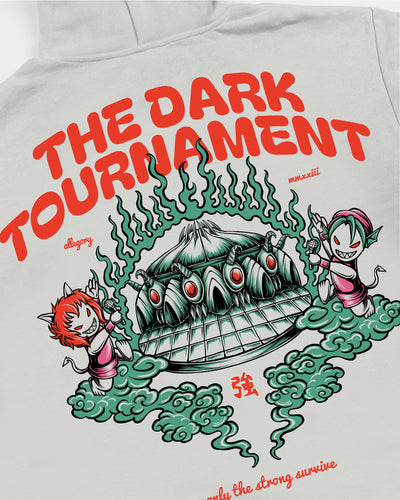 The Dark Tournament Hoodie / White