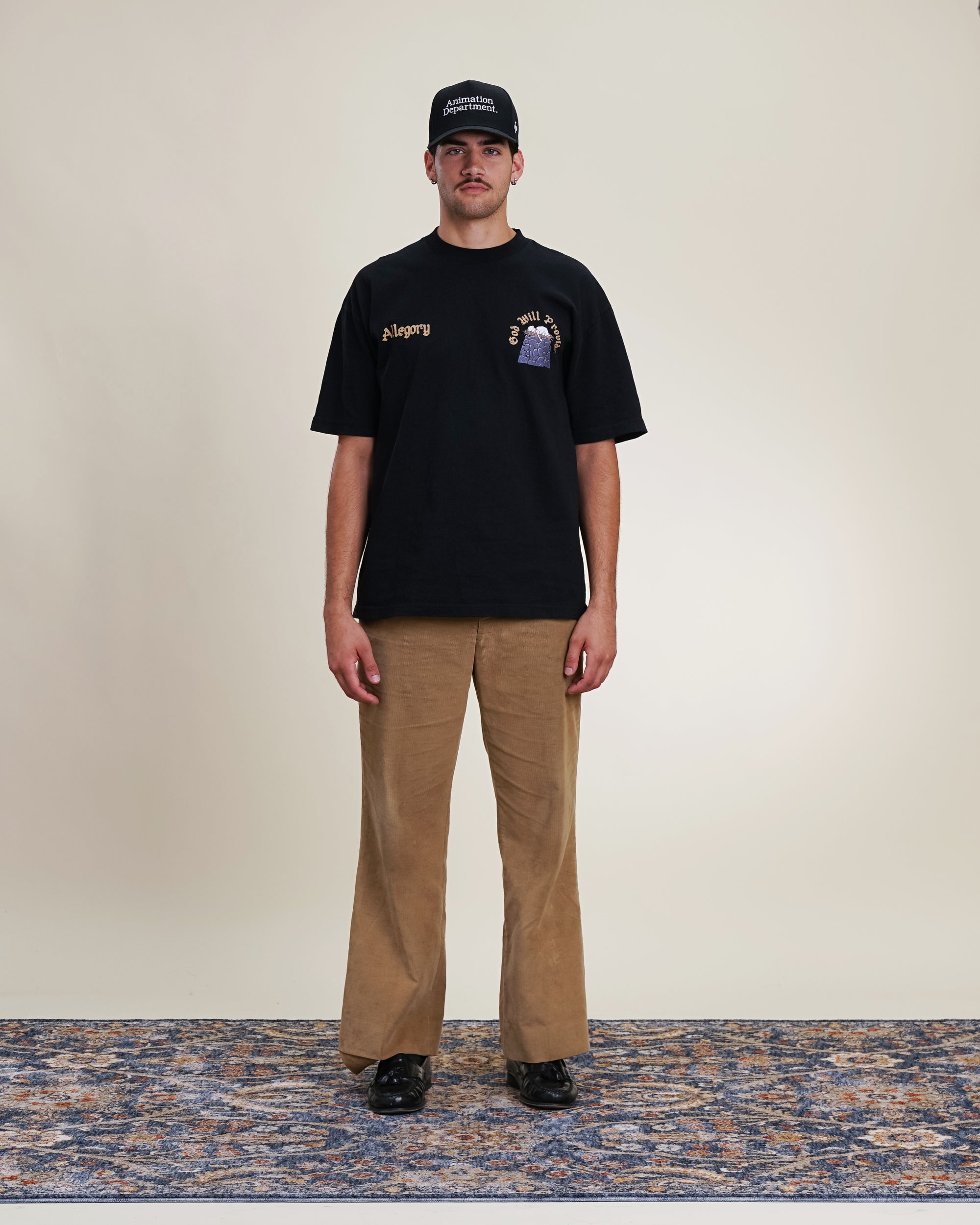 Ram In The Thicket Tee / Black-6