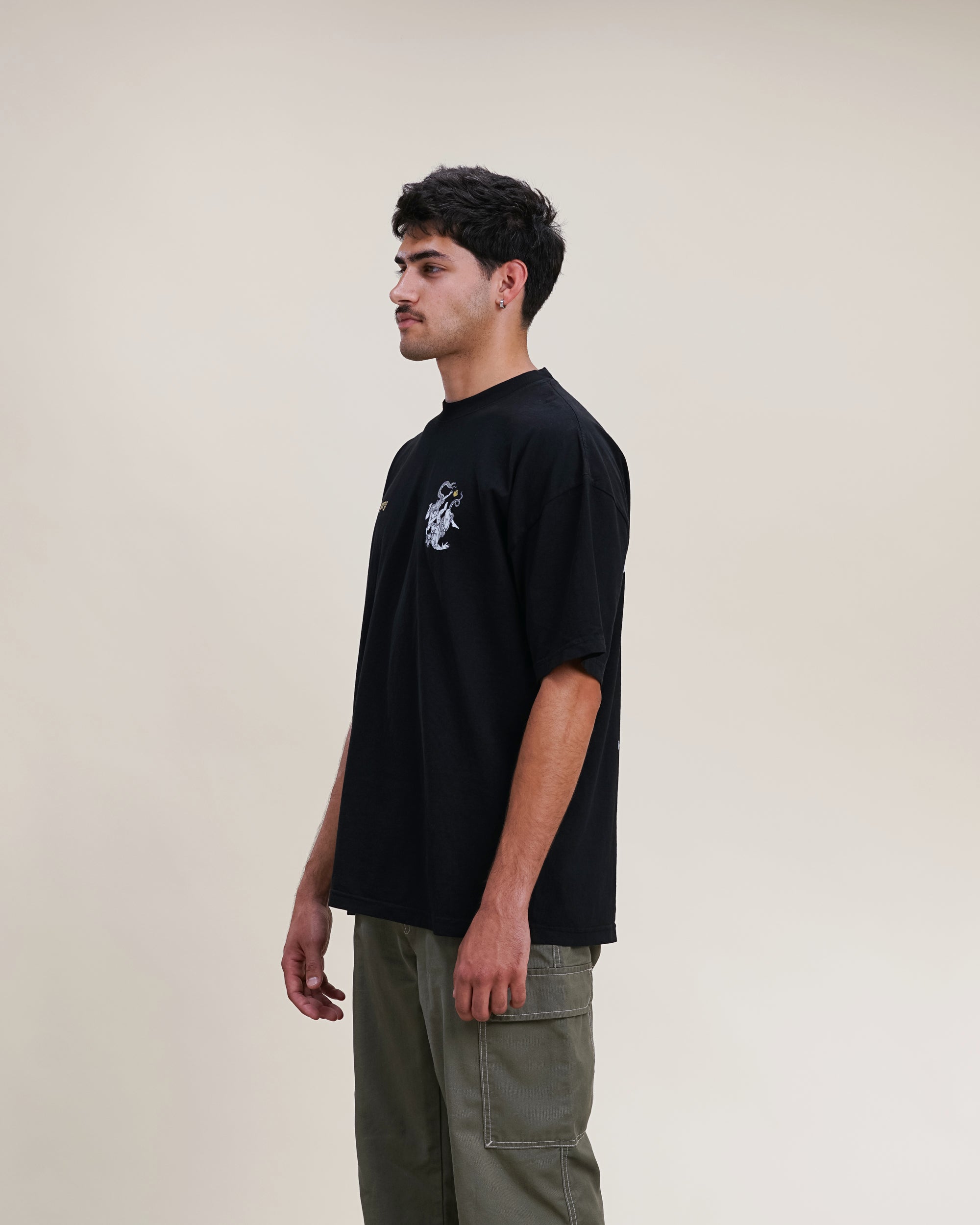 Fall of Man Tee / Black-7