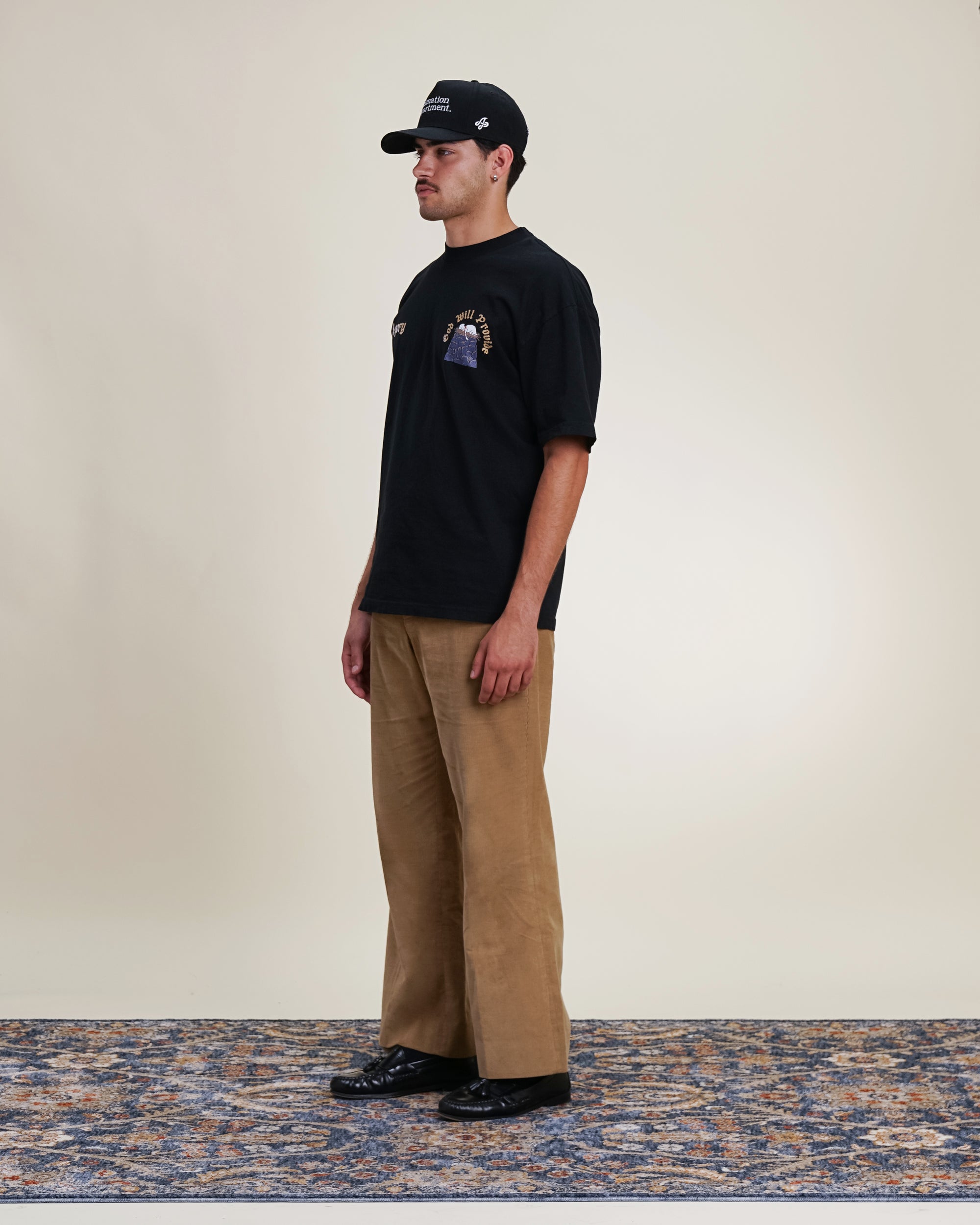 Ram In The Thicket Tee / Black-7