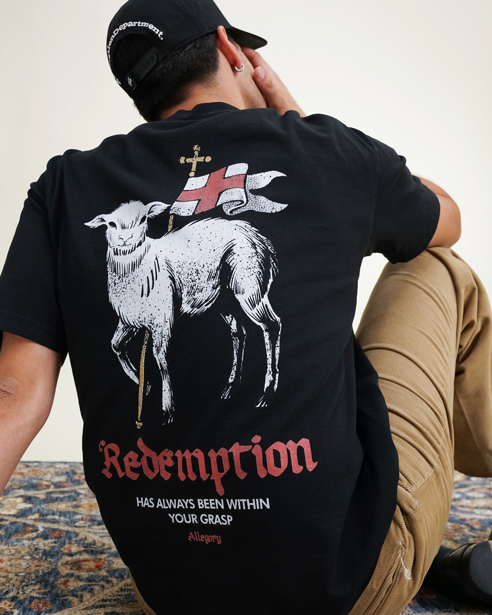 Redemption Tee / Black-8