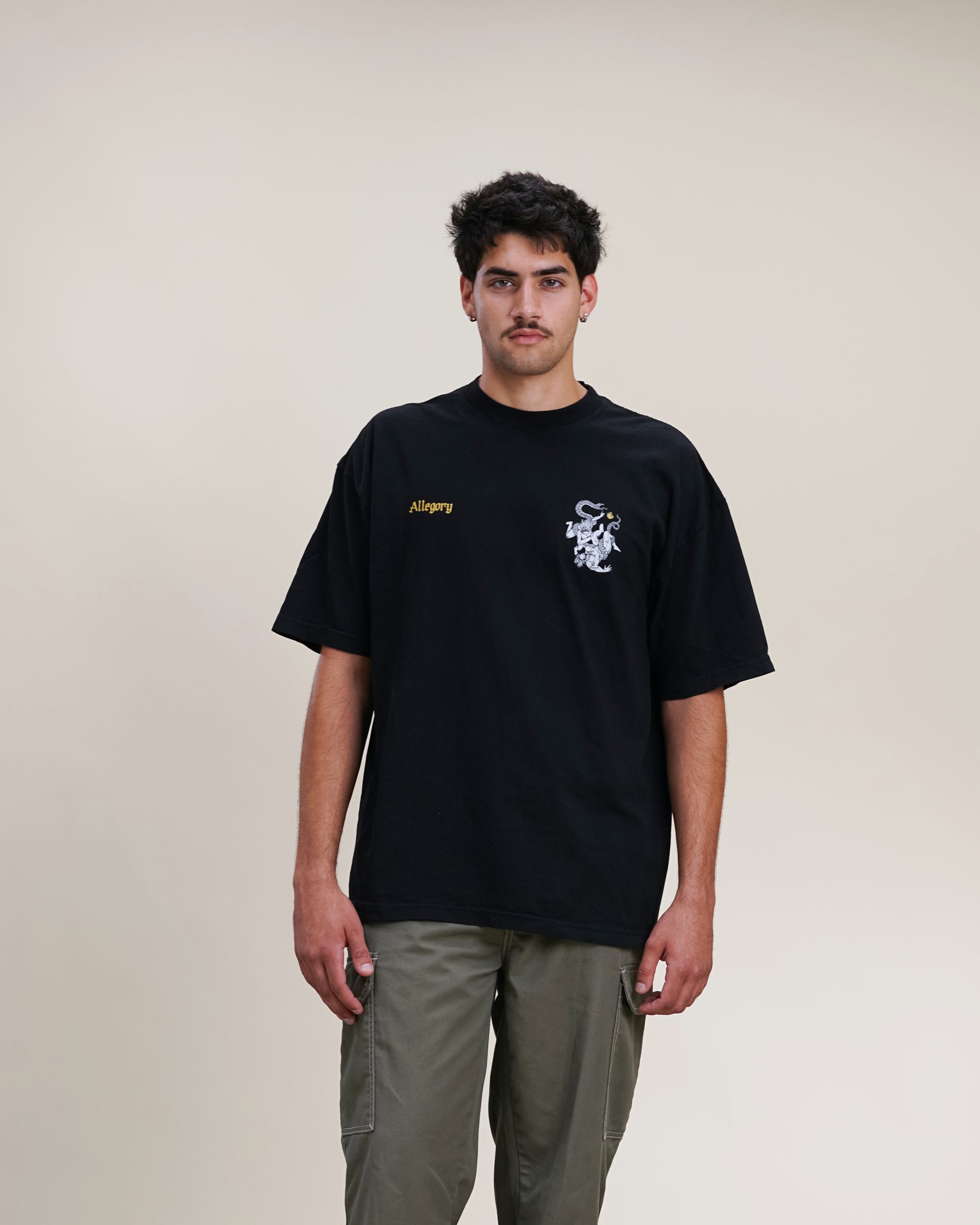 Fall of Man Tee / Black-6