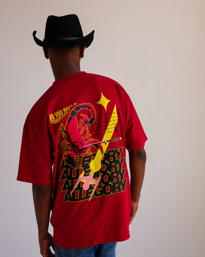 THE SCORPION TEE / RED